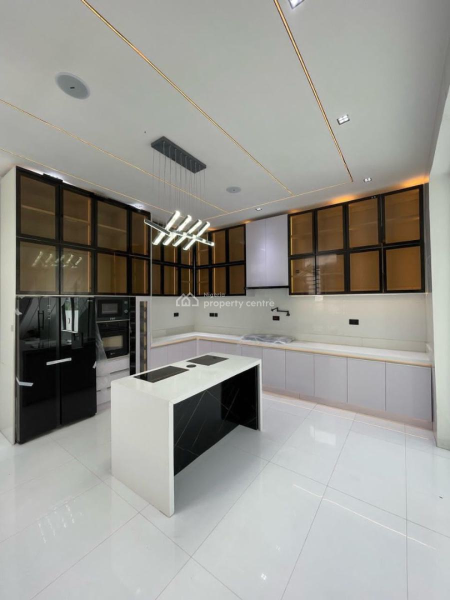 5bedrooms Luxury Fully-detached Duplex with Bq, Swimming Pool Etc, Chevron, Lekki, Lagos, Detached Duplex for Sale
