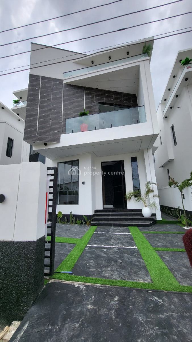 Luxurious 4 Bedrooms Fully-detached Duplex with a Bq, Lekki, Lagos, Detached Duplex for Sale