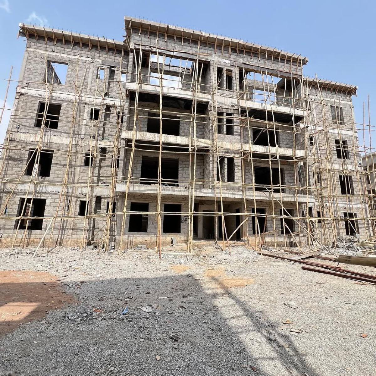 Spacious 2 Bedroom Apartment, Wuye, Abuja, Flat / Apartment for Sale