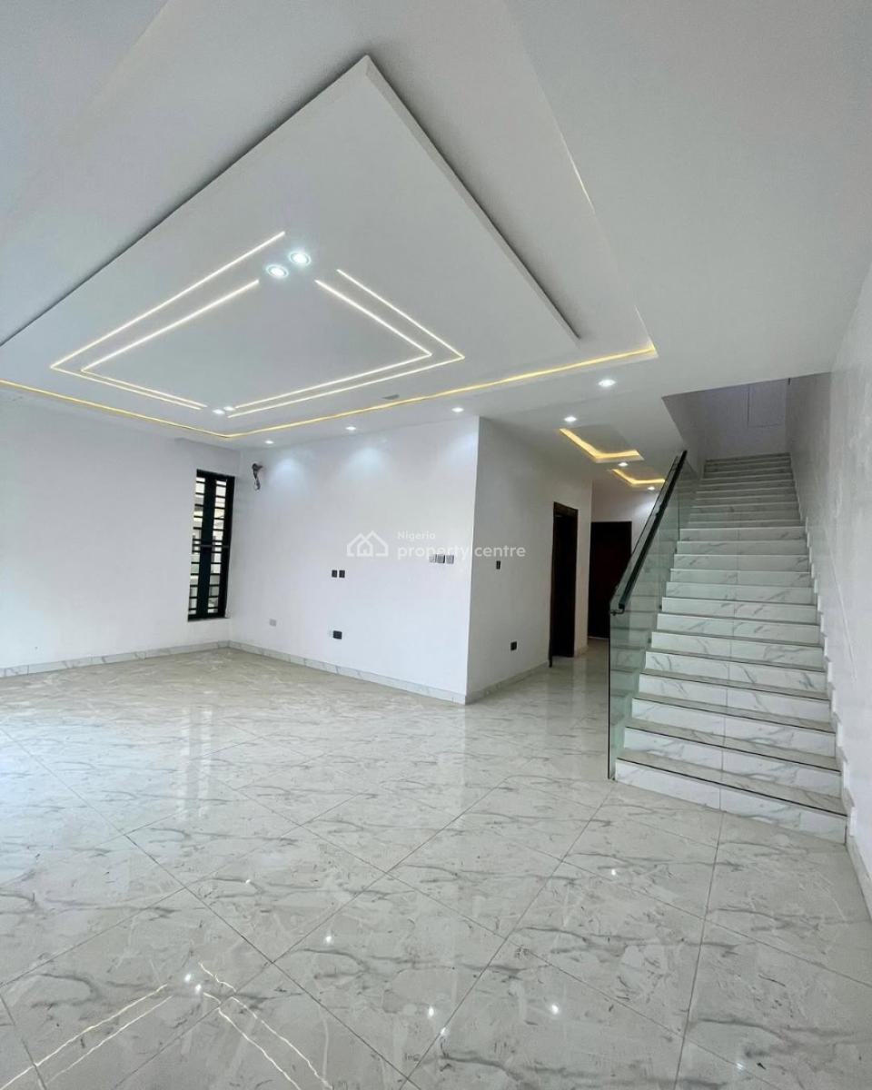 Exquisitely Built 4 Bedroom Terrace Duplex with Bq, Chevron, Lekki, Lagos, Terraced Duplex for Sale