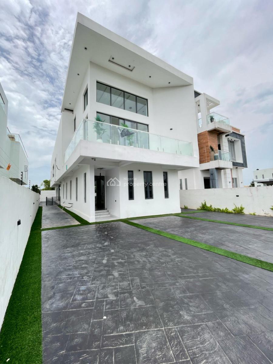 5 Bedroom Fully Detached Duplex, Osapa London, Pinnock Beach Estate, Lekki, Lagos, Detached Duplex for Sale