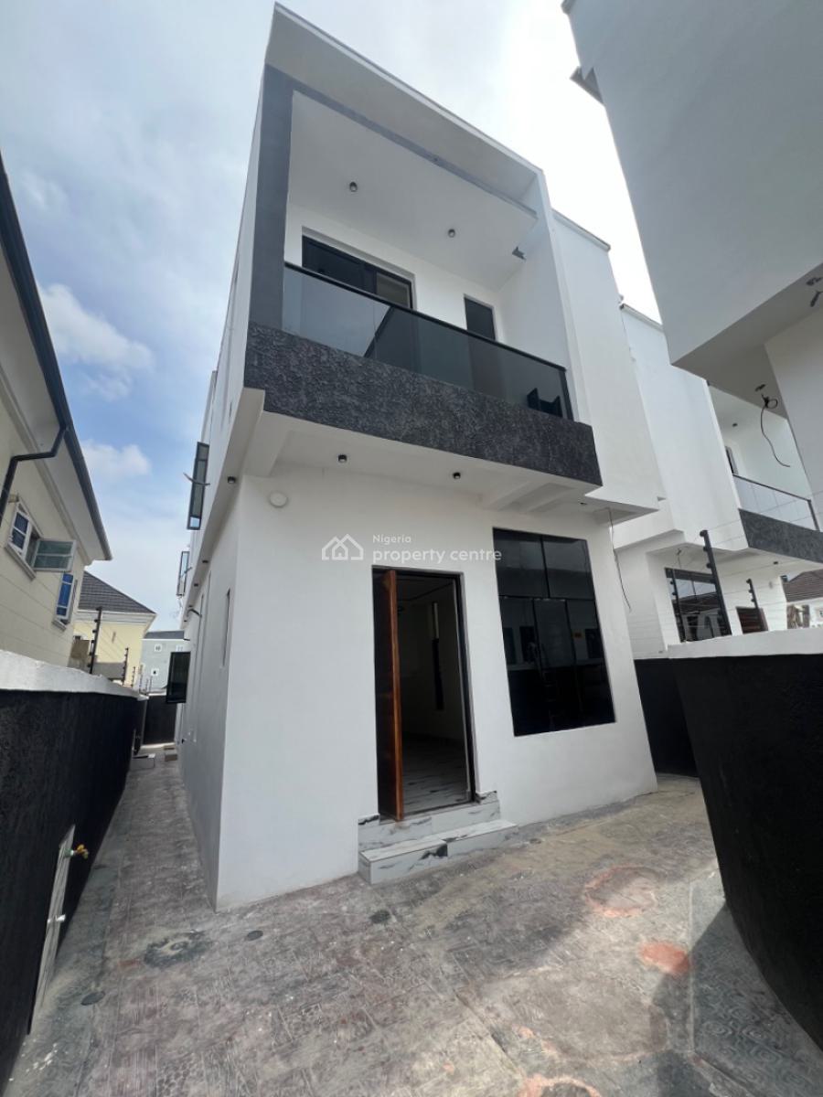 Exquisitely Finished 4 Bedroom Fully Detached Duplex with a Room Bq I, Ajah, Lagos, Detached Duplex for Sale