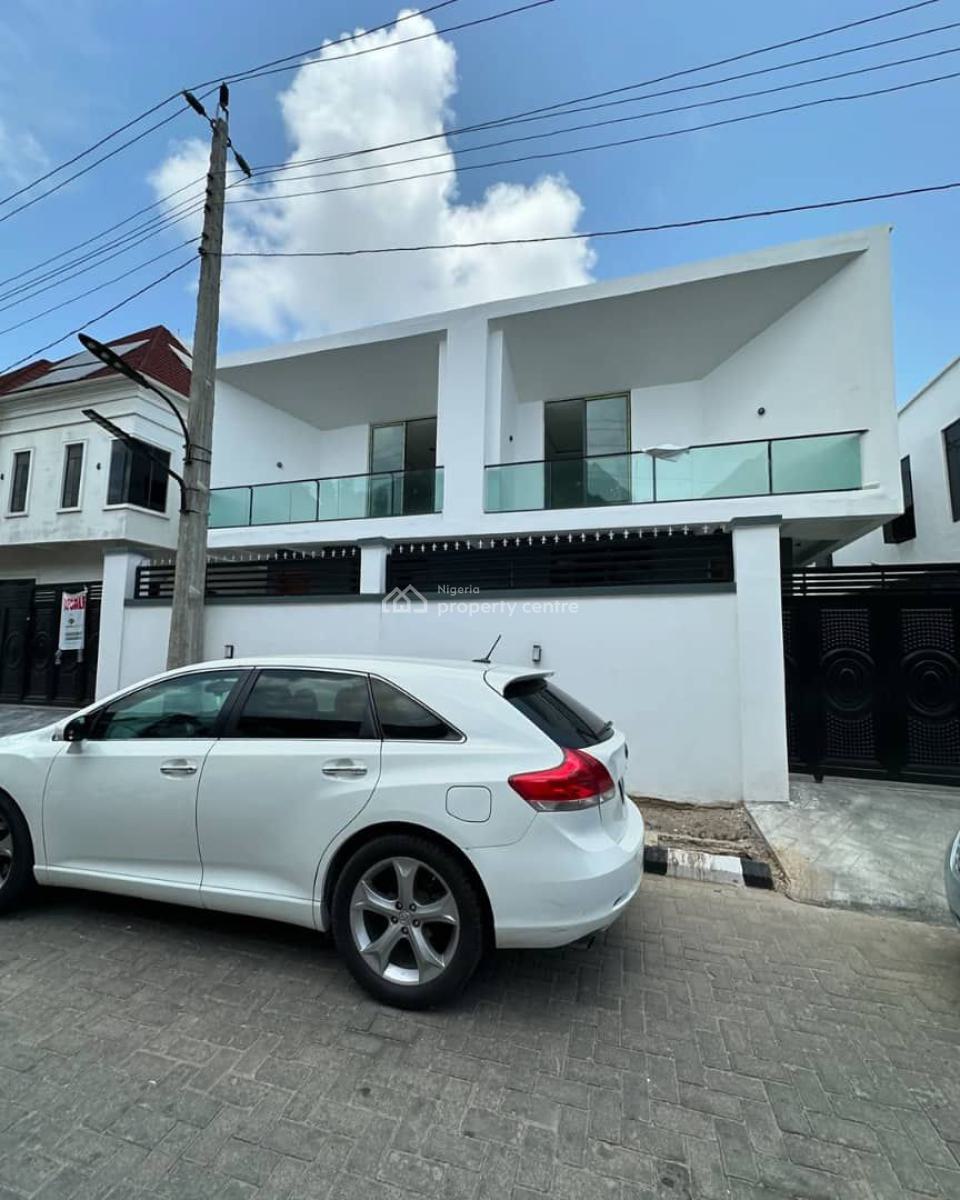 Contemporary, Newly Built, Spacious 4 Bedroom Duplex with Bq, Chevron Drive, Lekki, Lagos, Detached Duplex for Rent