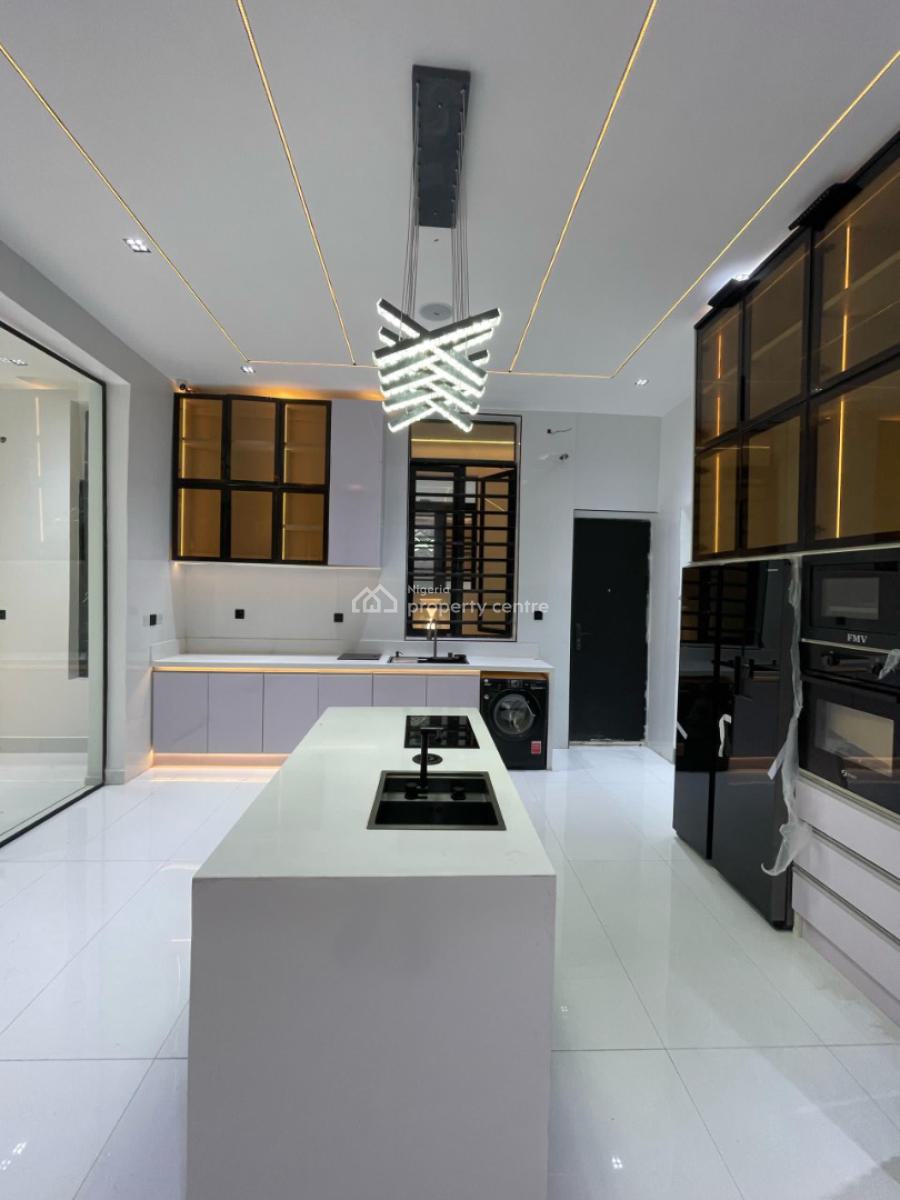 Luxury 5 Bedroom Fully Detached Duplex, Chevron Toll, Lekki, Lagos, Detached Duplex for Sale
