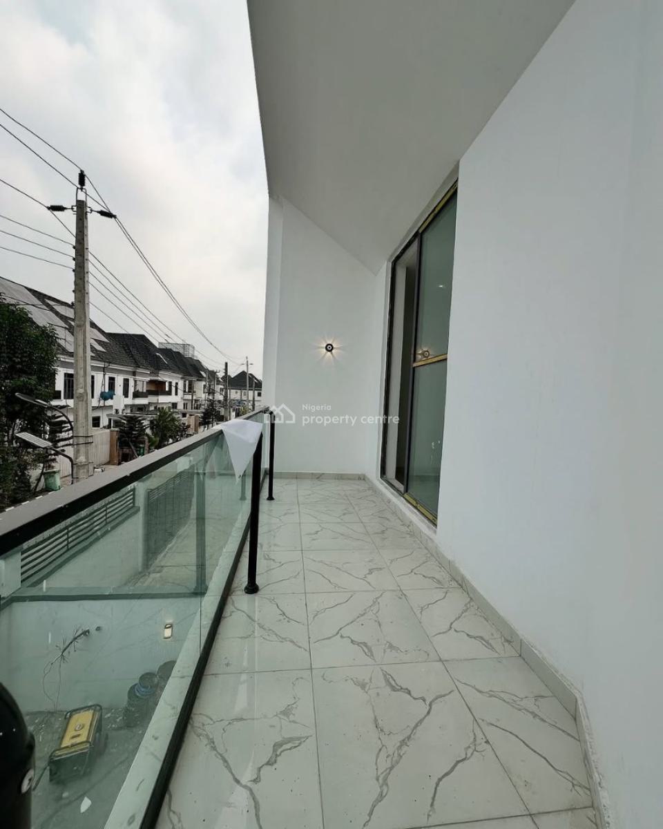 Newly Built Four Bedroom Semi Detached House with Bq, Chevron Alternative, Lekki Phase 2, Lekki, Lagos, Semi-detached Duplex for Rent