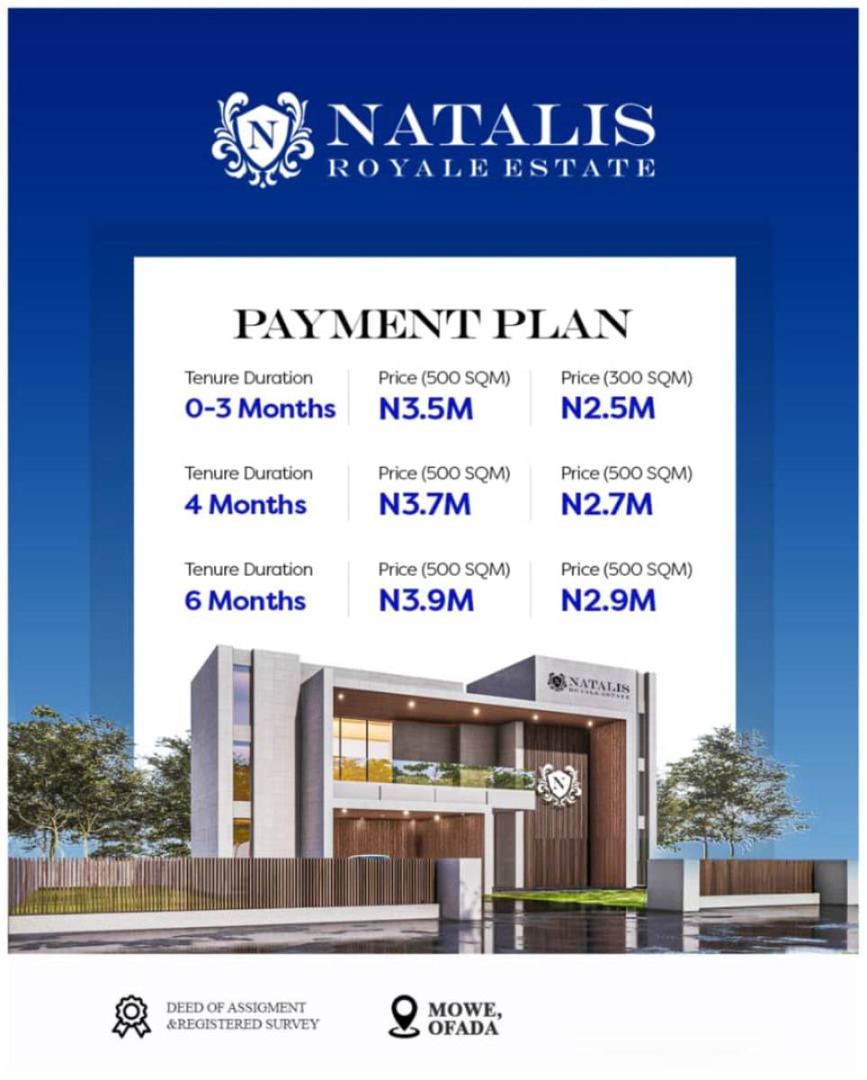 Verified Land in a Prime Location with Parameter Fencing, Top Ville Estate Phase 2 Okenla, Epe, Lagos, Land for Sale