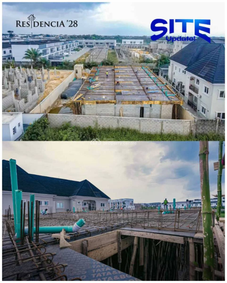 Lovey and Luxury 3bedroom Terrace Duplex, Residencia 28 Lekki Scheme 2, Ajah, Lagos, Terraced Duplex for Sale