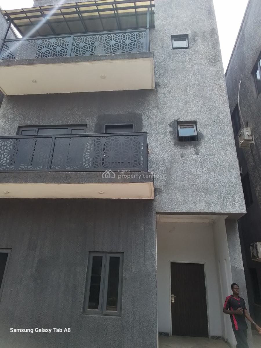 4 Bedroom Terrace with 1 Room Bq, Behind Apo Legislative Qtrs, Apo, Abuja, Terraced Duplex for Sale
