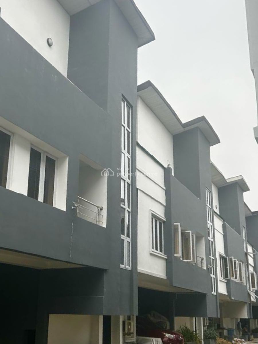 Well Maintained Serviced 4 Bedroom Terrace Duplex with Bq, Ikate Elegushi, Lekki, Lagos, Terraced Duplex for Rent