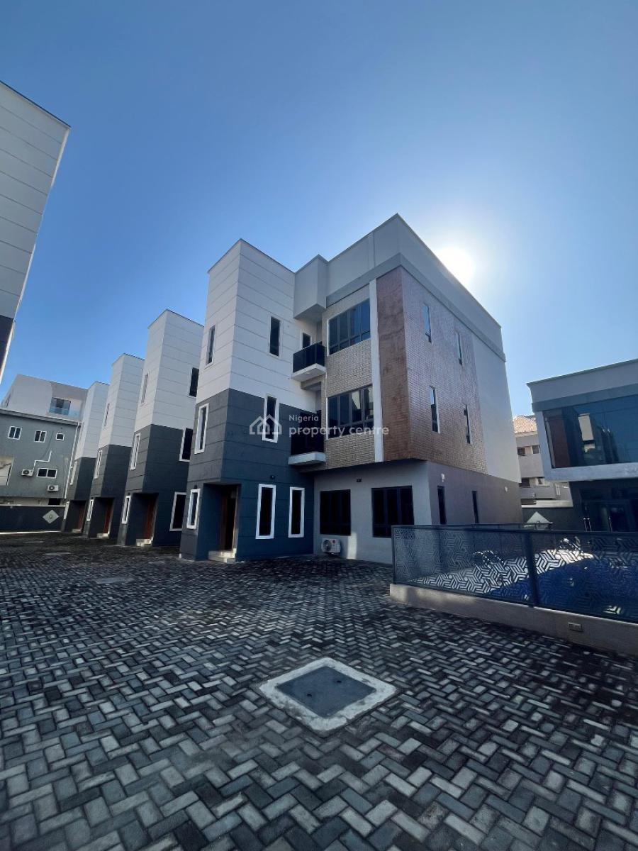 4 Bedroom Terrace with Bq, Ikate, Lekki, Lagos, Terraced Duplex for Sale