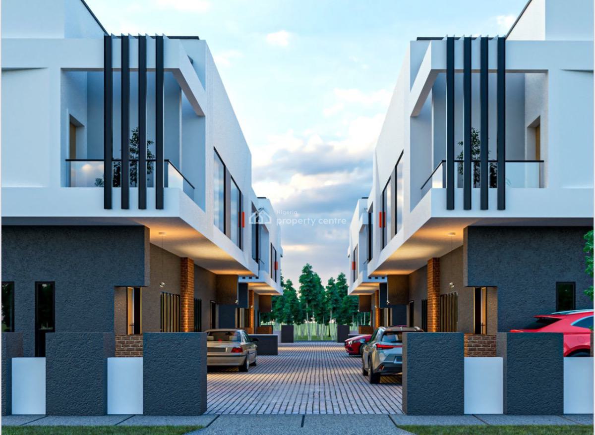 3 Bedroom Semi-detached Duplex + Bq, Hi Life Estate, Ogombo Road, Abraham Adesanya, Lekki Phase 2, Lekki, Lagos, Semi-detached Duplex for Sale