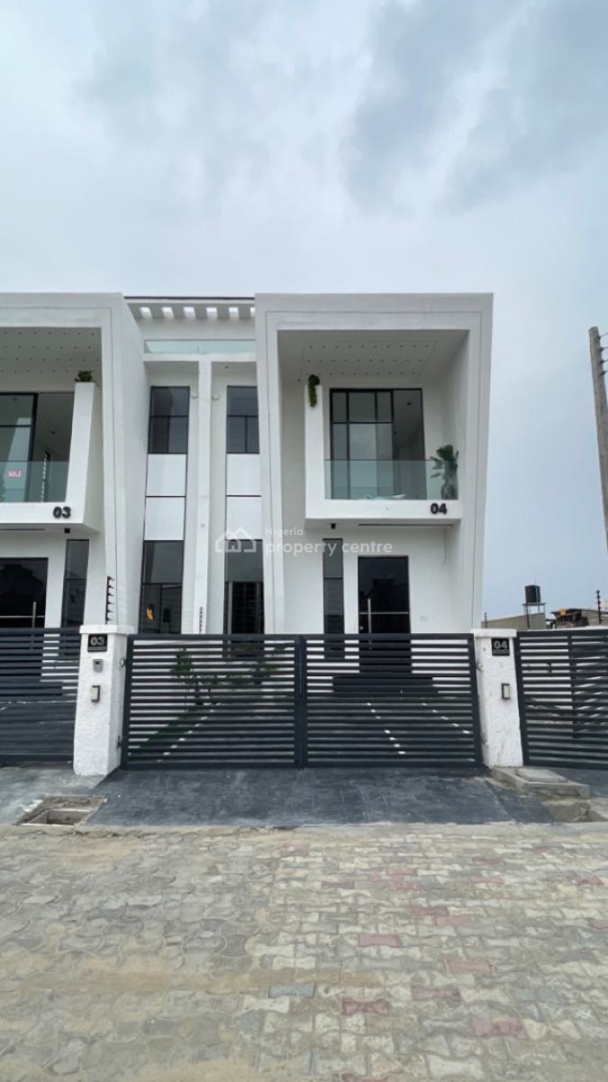 an Aesthetic / Luxurious 4 Bdr Semi Detached Duplex Corner-piece + Bq, Ikota, Lekki, Lagos, Semi-detached Duplex for Sale