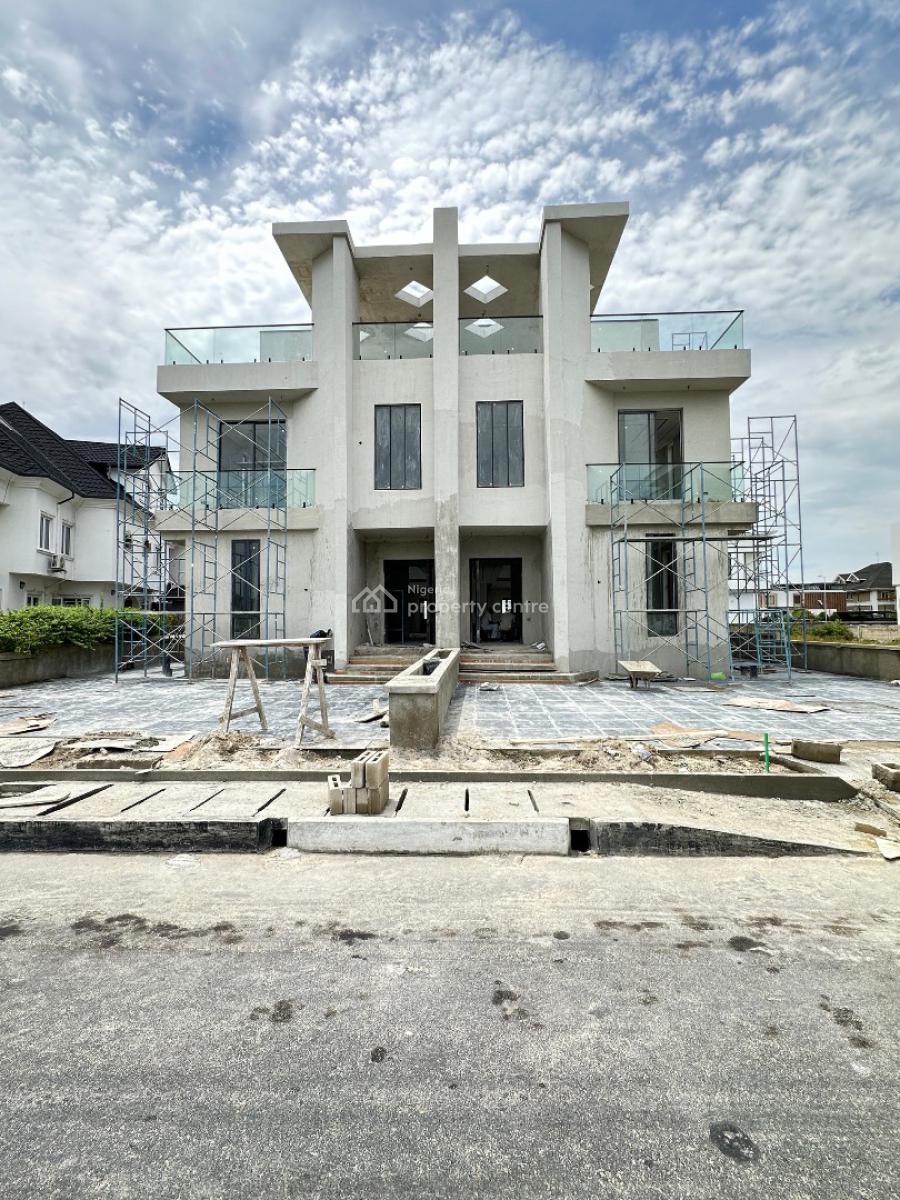 4 Bedroom Fully Detached Duplex with Swimming Pool and Bq, 2nd Toll Gate, Lekki, Lagos, Detached Duplex for Sale