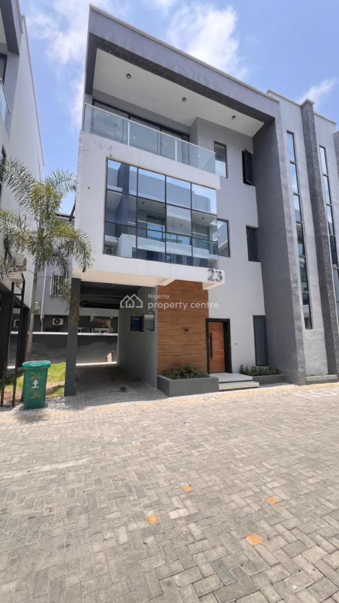 Standard 4 Bedroom Semi Detached Duplex with Pool, Gym in an Estate, Ikate, Lekki, Lagos, Semi-detached Duplex for Rent