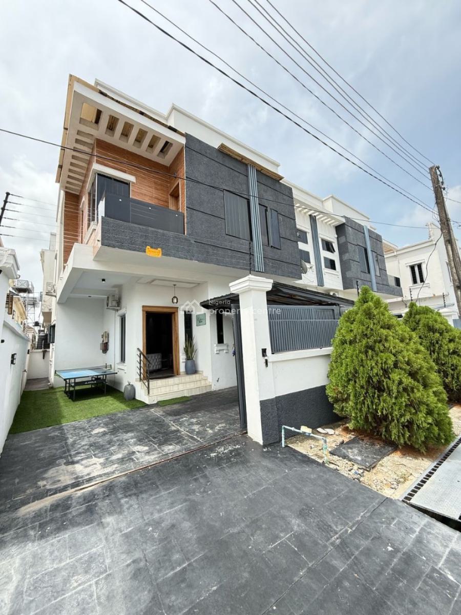 Luxury 4 Bedroom, Chevron, Lekki, Lagos, Semi-detached Duplex for Rent