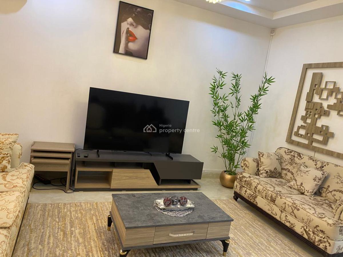 Fully Furnished 4 Bedroom Terrace Duplex with Bq, By Coza Church, Guzape District, Abuja, Terraced Duplex for Rent