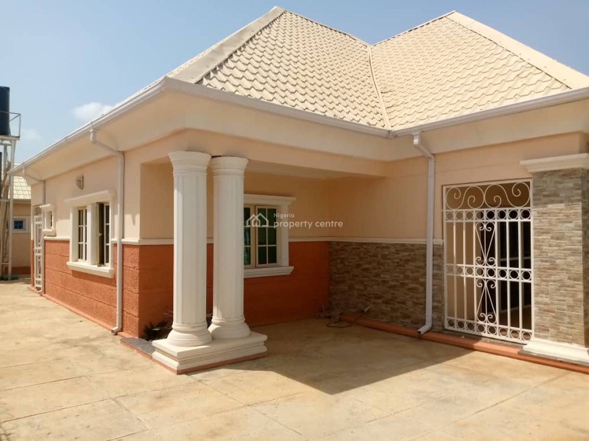Brand New 3 Bedroom Detached Duplex with 2 Room Bq and Cctv Cameras, Dakwo Kabusa Gardens, Lokogoma District, Abuja, Detached Bungalow for Sale