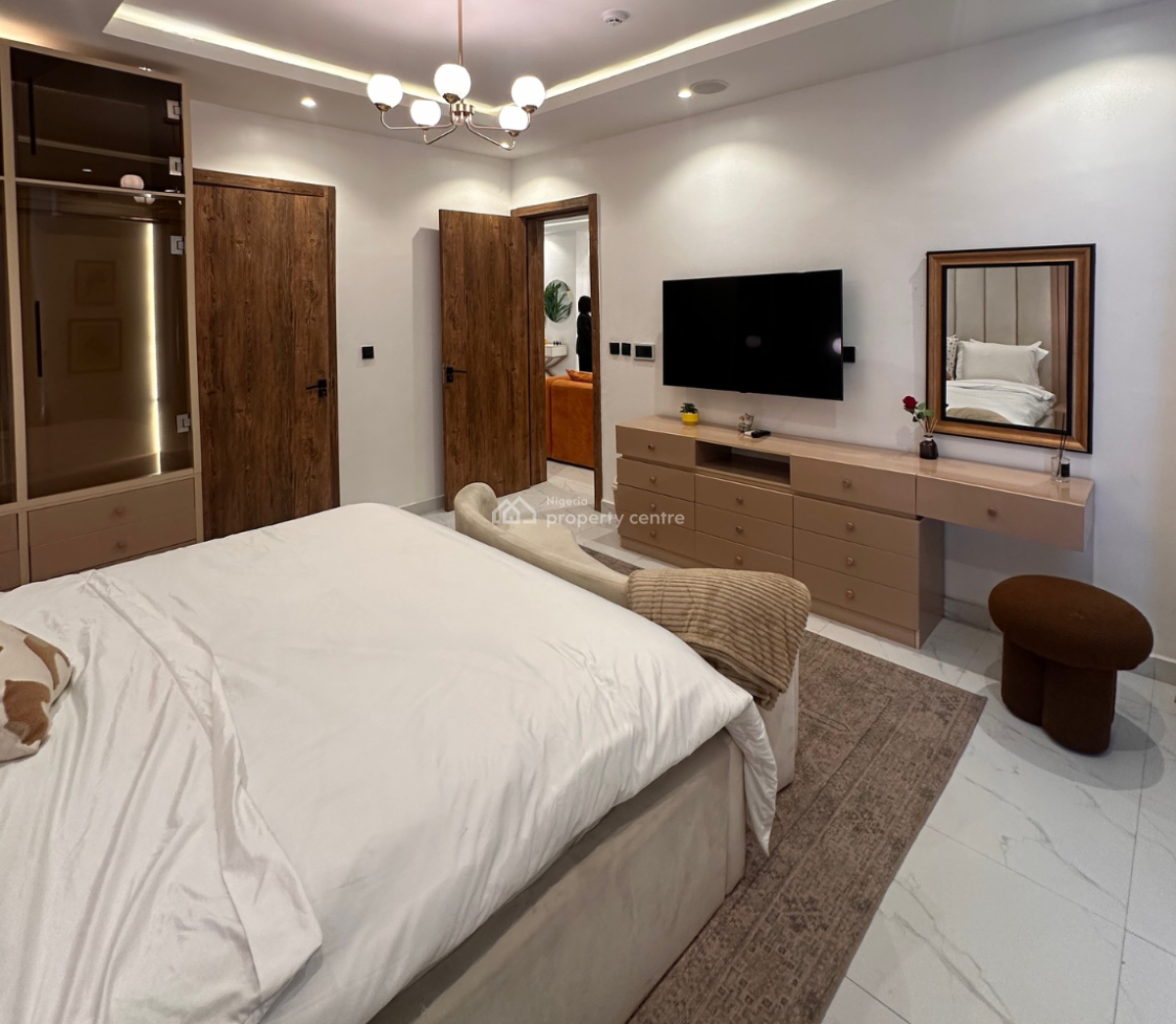 Luxurious Fully Furnished 2 Bedroom Apartment Suitable for Airbnb Also, Osapa, Lekki, Lagos, Flat / Apartment for Rent