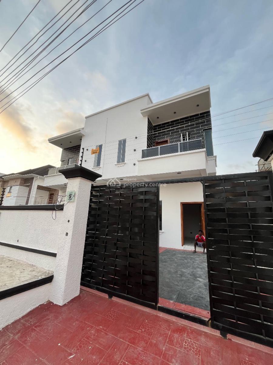 Four Bedroom Semi-detached Duplex with Bq, Agungi, Lekki, Lagos, Semi-detached Duplex for Sale