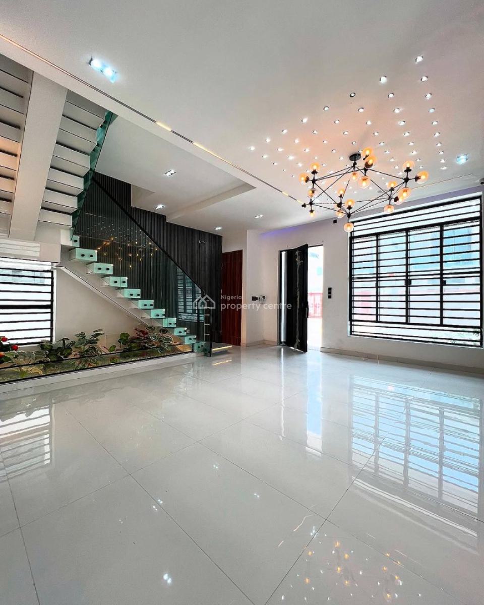 4 Bedroom Fully Detached Duplex with Bq, Orchid Road Chevron, Lekki, Lagos, Detached Duplex for Rent
