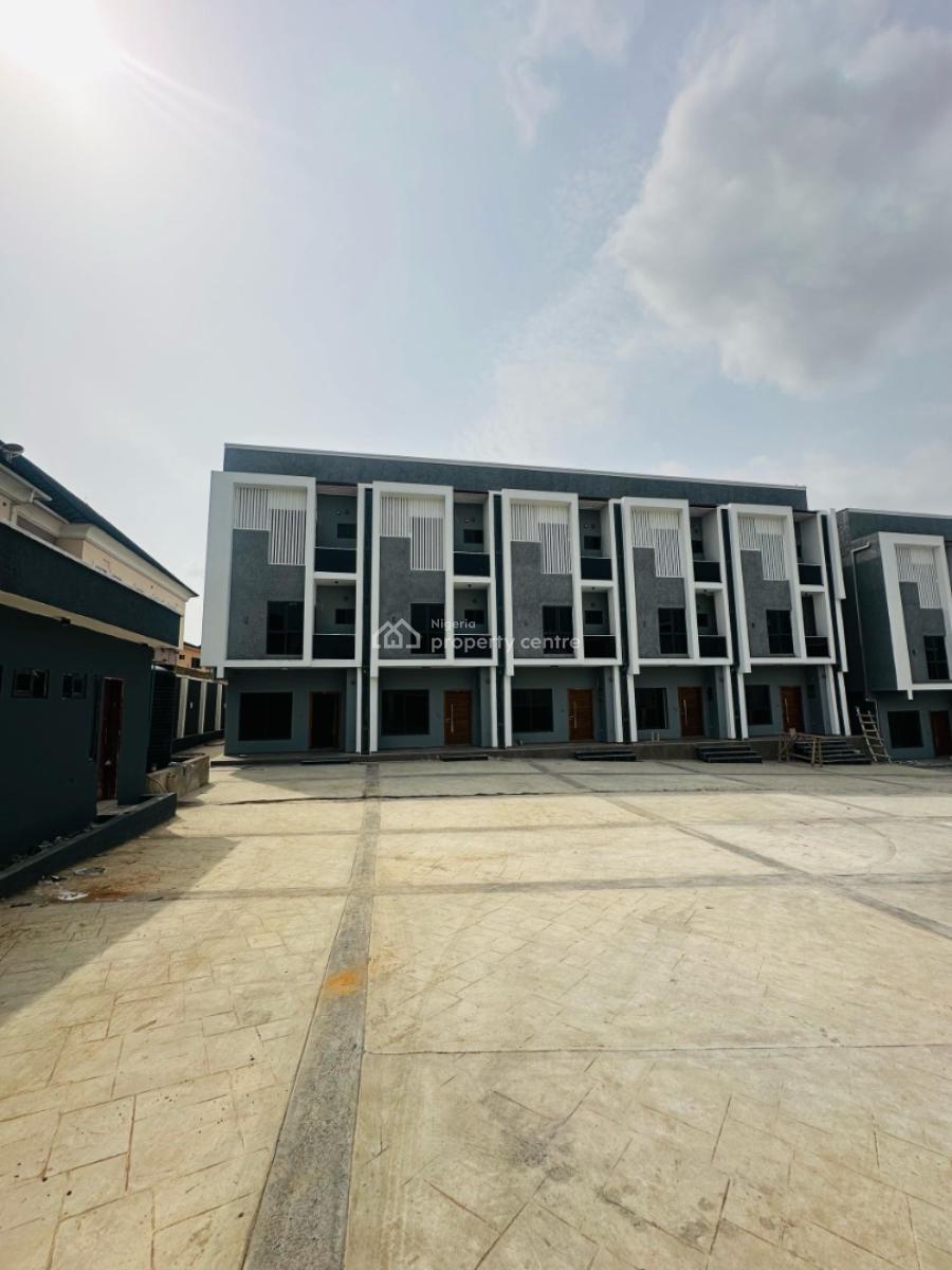 Pristine Newly Built 4 Bedroom Terrace Duplex Plus Bq, Gra Phase 2, Magodo, Lagos, Terraced Duplex for Sale