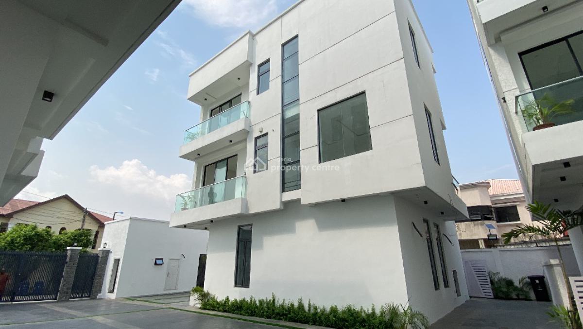 Luxury 4 Bedrooms Detached Duplex with Bq  in a Compound of 10 Units, Lekki Phase 1, Lekki, Lagos, Detached Duplex for Sale