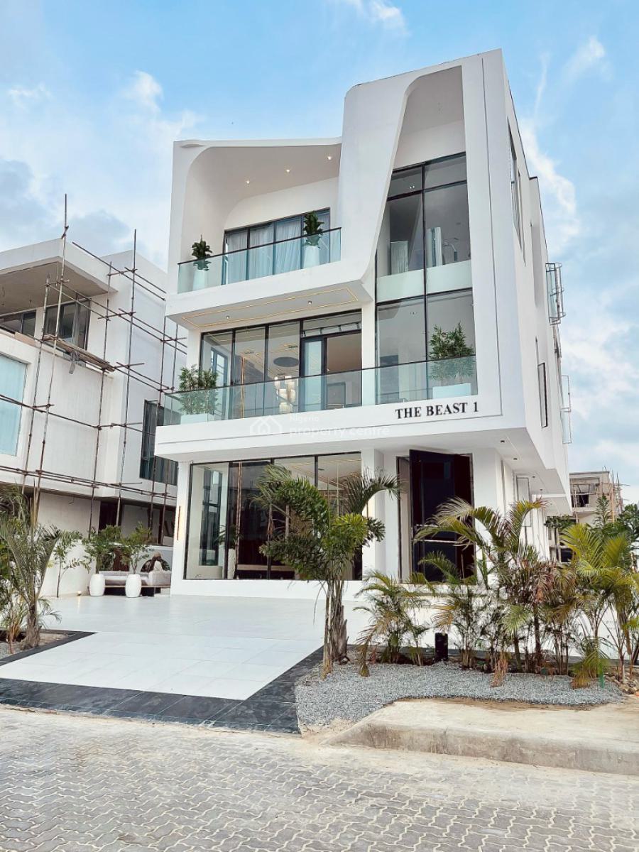 Luxury 5 Bedroom Detached Duplex with Bq and Swimming Pool, Chevron, Lekki Phase 2, Lekki, Lagos, Detached Duplex for Sale