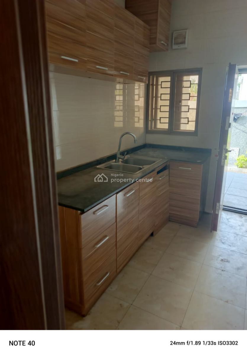 a Spacious 4 Bedroom Duplex with Bq in a Nice Estate on Tarred Road, Guzape District, Abuja, Terraced Duplex for Rent