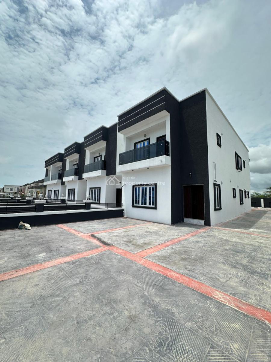 4 Bedrooms Self Compound Terraced Duplex, Amen Estate Phase 2, Ibeju Lekki, Lagos, Terraced Duplex for Sale