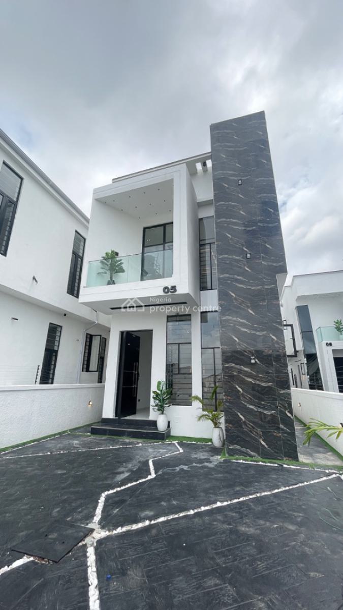 4 Bedrooms Fully Detached Luxurious Duplex + Bq + Office Space, Ikota, Lekki, Lagos, Detached Duplex for Sale