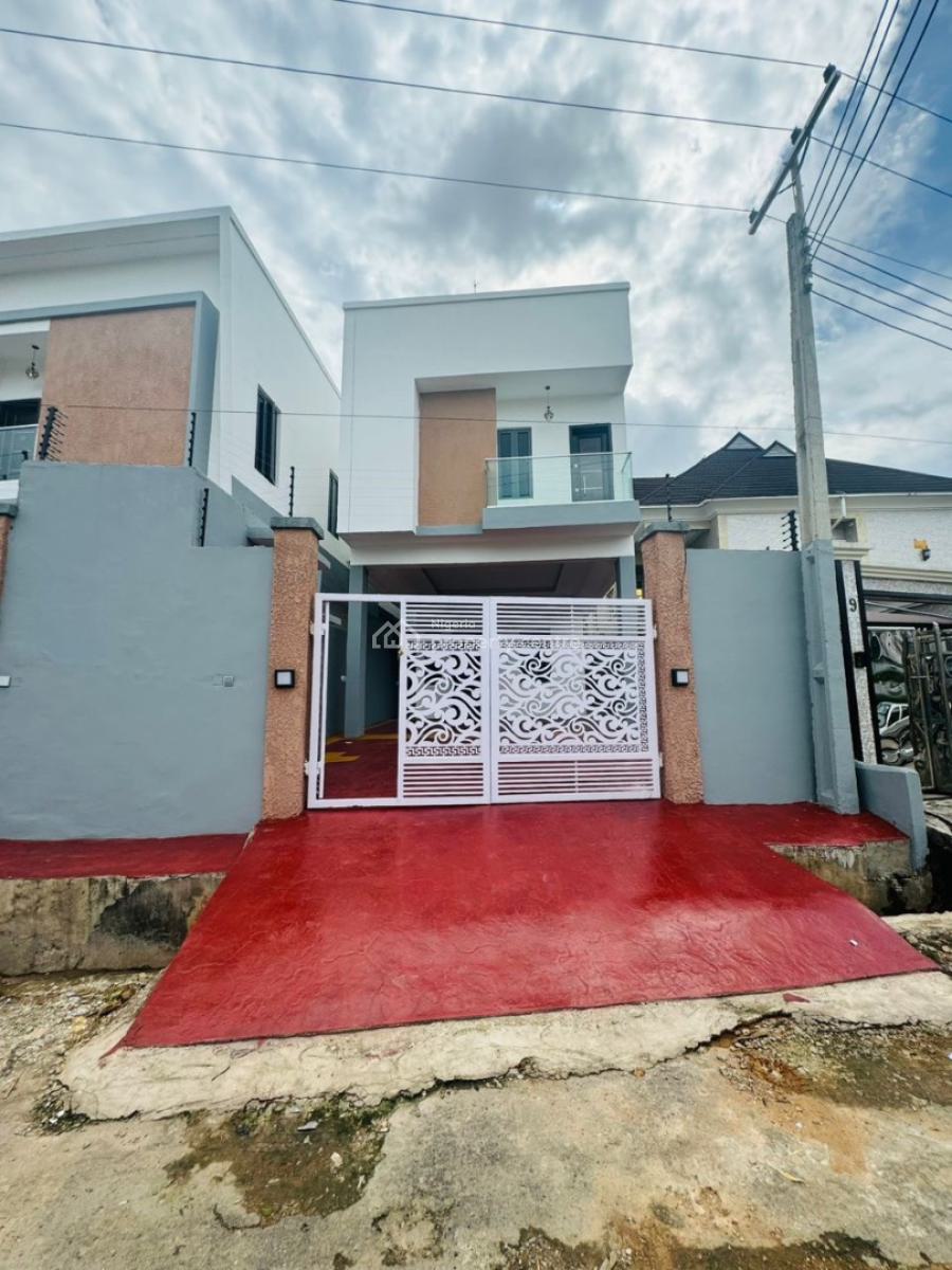 Astonishing 3 Bedroom Fully Detached Duplexes + Bq in a Secure Estate, Adeniyi Jones, Ikeja, Lagos, Detached Duplex for Sale