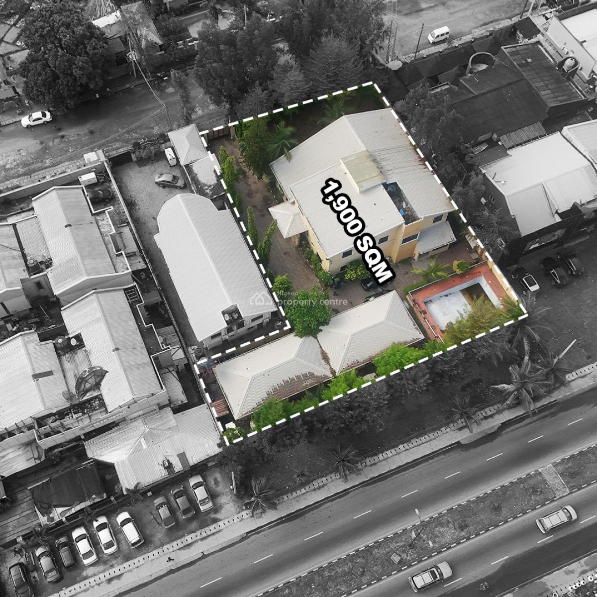 1,900 Sqm of Land (with Structure), Lekki Phase 1, Lekki, Lagos, Mixed-use Land for Sale