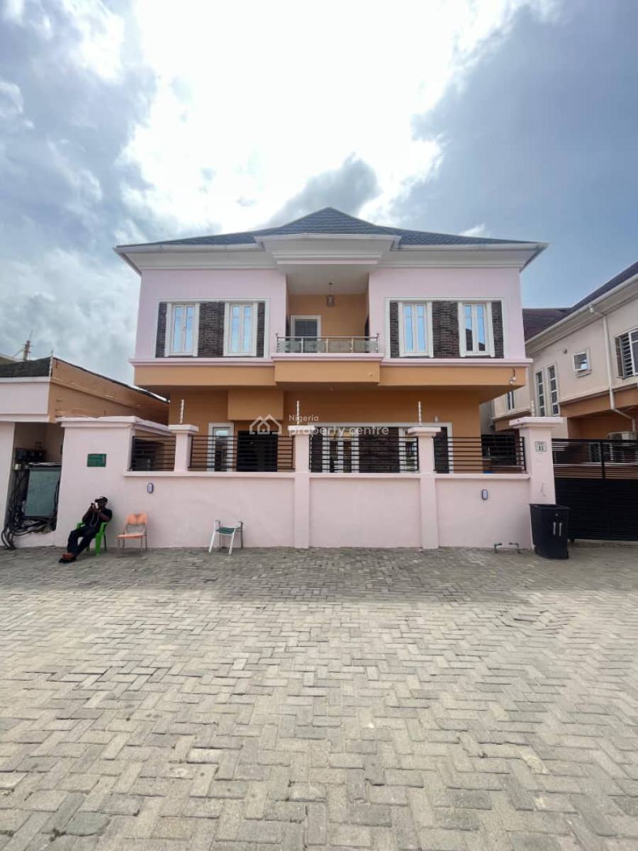 5 Bedroom Fully Detached Duplex, Off Domino Pizza, Ologolo, Lekki, Lagos, Detached Duplex for Rent