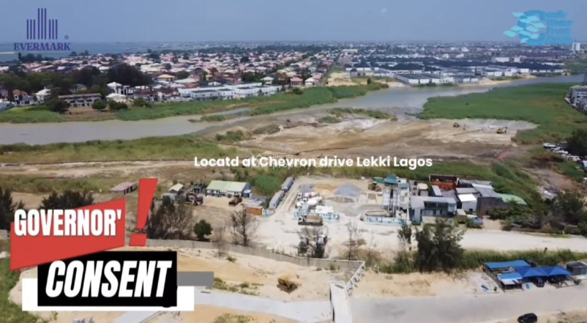 strategic Location. Secure Investment. Castle Waterfront Estate, Chevron,the Future of Waterfront Living Starts Here, Lekki, Lagos, Residential Land for Sale