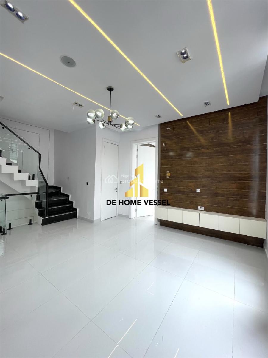 Beautifully Carved Luxury 4 Bedroom Semi-detached Duplex with Cinema & Bq, Ikota, Lekki, Lagos, Semi-detached Duplex for Sale