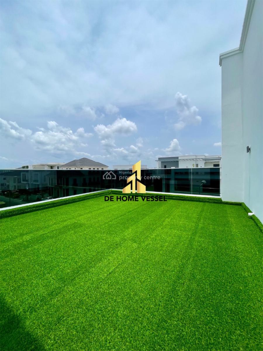 Perfectly Perched 5 Bedroom Semi-detached Luxury Smart Home with Cinema, Ikate, Lekki, Lagos, Semi-detached Duplex for Sale