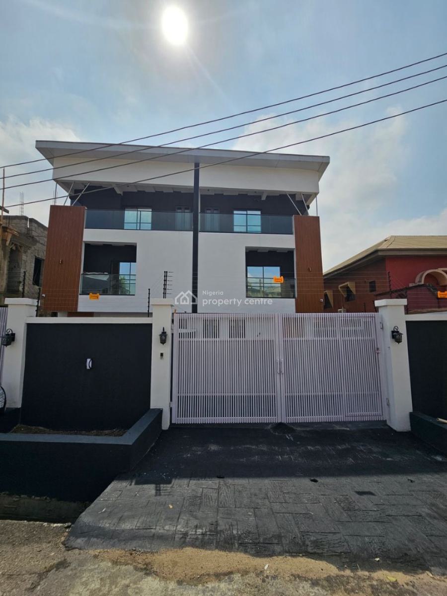 Astonishing 5 Bedroom Semi Detached Duplex + Bq in Secure Neighborhood, Adeniyi Jones, Ikeja, Lagos, Semi-detached Duplex for Sale