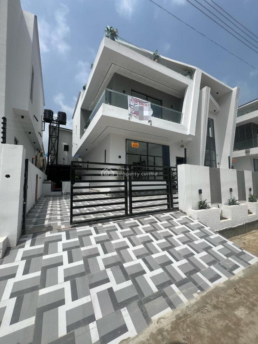 Luxurious 5 Bedroom Fully Detached Duplex with Swimming Pool and Bq, Ajah, Lagos, Detached Duplex for Sale