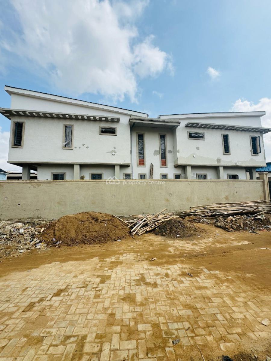 Contemporary 3 Bedroom Semi Detached Duplex in an Estate, Magodo, Lagos, Semi-detached Duplex for Sale