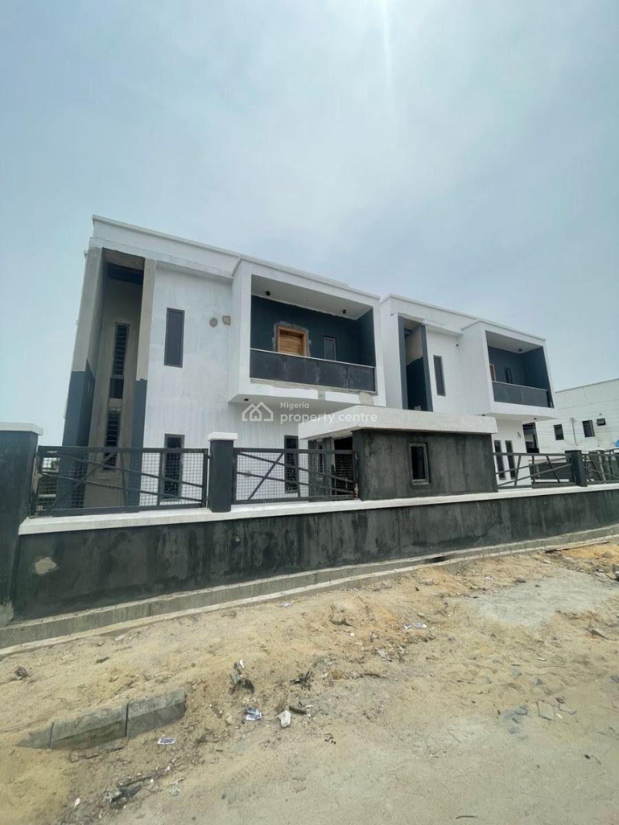 Newly 5 Bedroom Detach Duplex+bq, Metro Homes Estate, By General Paint B/stop, Via Lekki Garden Estate, Ajah, Lagos, Detached Duplex for Sale