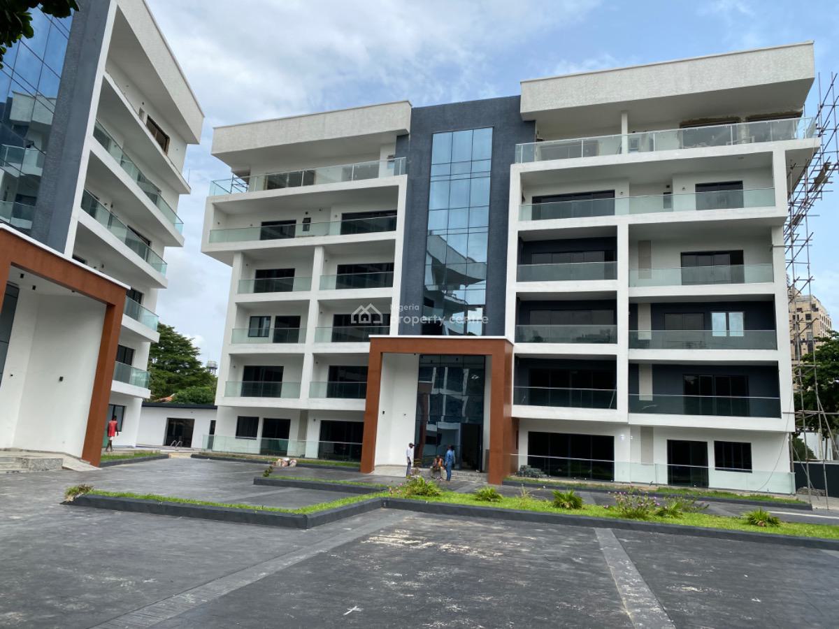 Brand New 3 Bedrooms Apartment with a Maid Room, Off Bourdilon Road, Ikoyi, Lagos, Flat / Apartment for Rent