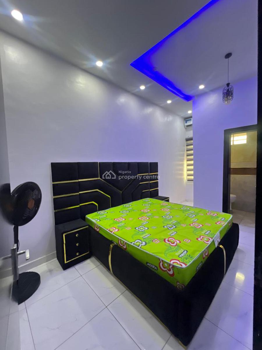 Fully Furnished and Serviced 4 Bedrooms Semi Detached Duplex + Bq, Lekki Palms Estate, Badore, Ajah, Lagos, Semi-detached Duplex Short Let