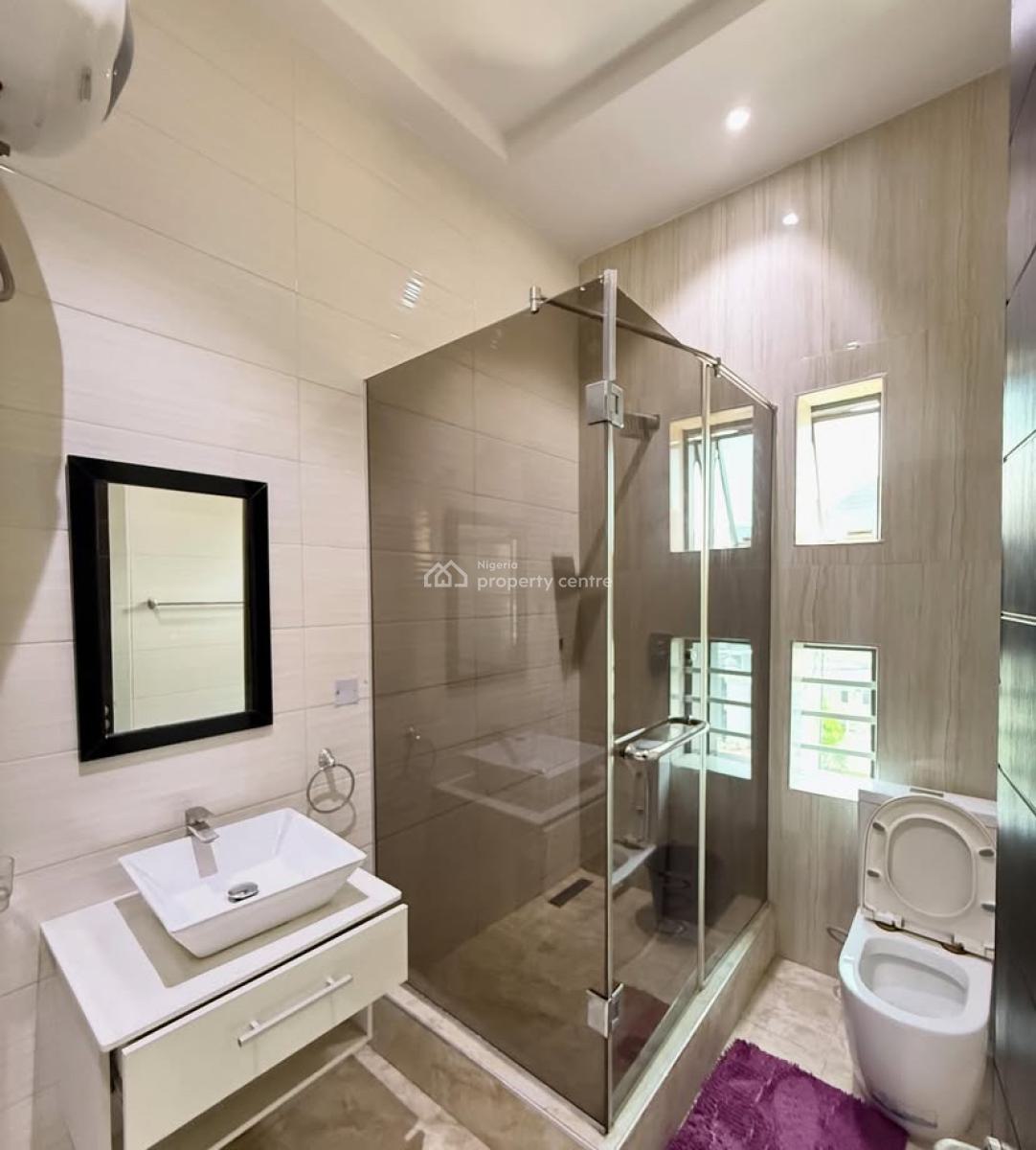 Furnished 4 Bedroom Semi Detached Duplex B.q, Chevron, Lekki, Lagos, Flat / Apartment for Rent