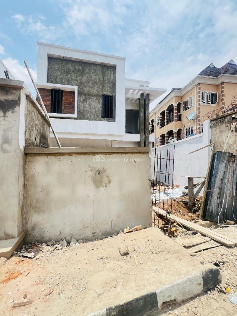 Beautifilly Crafted 4 Bedroom Fully Detached Duplex Plus Bq, Beautifully Crafted Newly Built Home in a Gated Estate with Beautiful, Ogba, Ikeja, Lagos, Detached Duplex for Sale