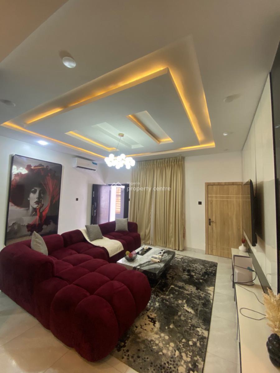 Well Fully Furnished 2-bedroom Apartment with Cinema & 24/7 Light, Lekki Phase 1, Lekki, Lagos, Flat / Apartment for Rent