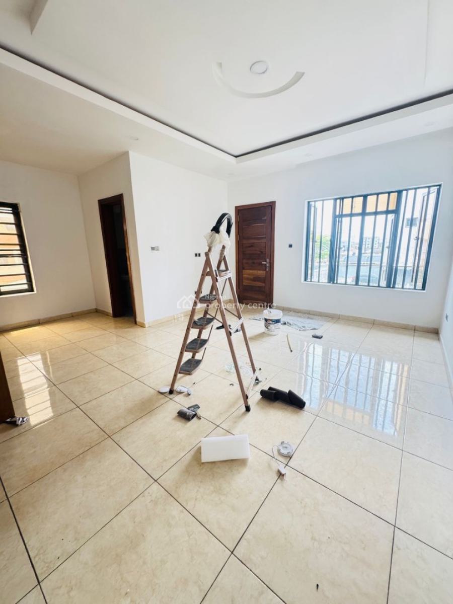 Well Built Spacious 4 Bedroom Terrace with a Bq, Right Hand Side, Lekki Phase 1, Lekki, Lagos, Terraced Duplex for Rent
