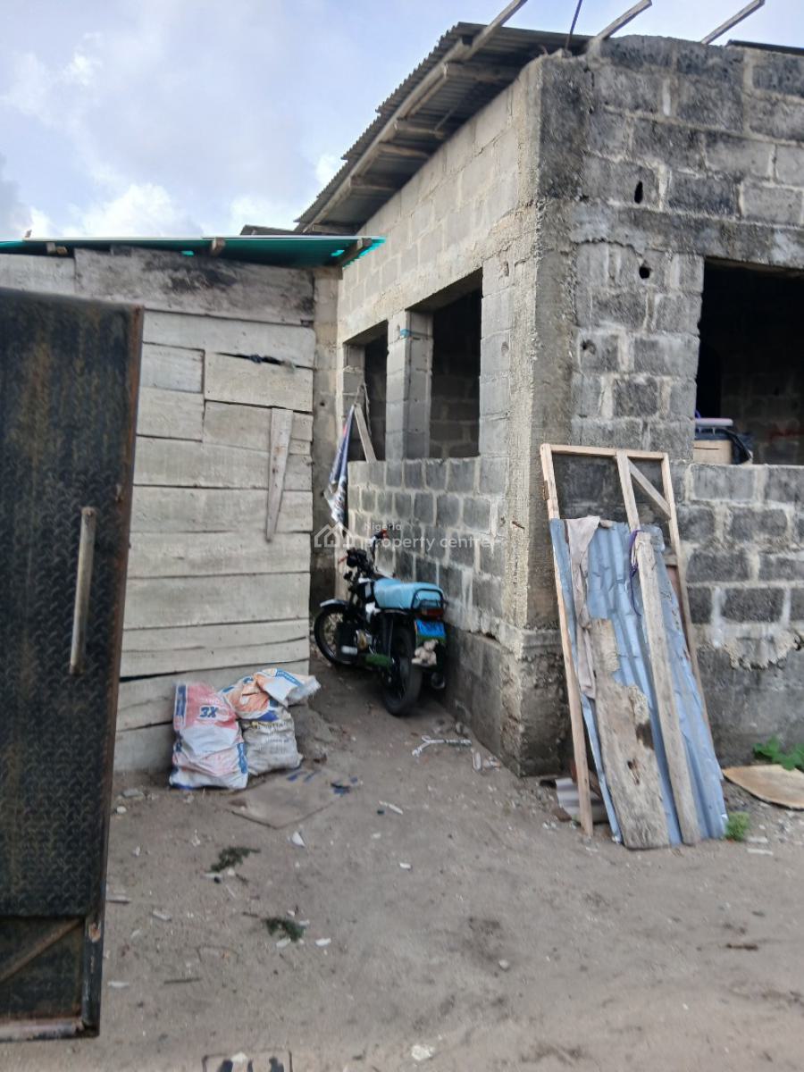 4 Bedroom Duplex with a Room and Parlour Bq 70% Completed, Okunmopo Behind Shoprite Road, Sangotedo, Ajah, Lagos, Detached Duplex for Sale