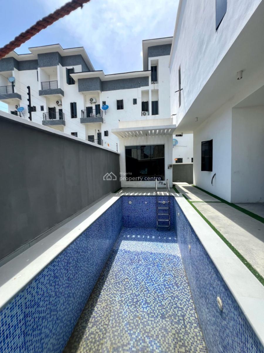 Newly Built 4 Bedroom Fully Detached with Swimming Pool and Bq, Lekki, Lagos, House for Sale