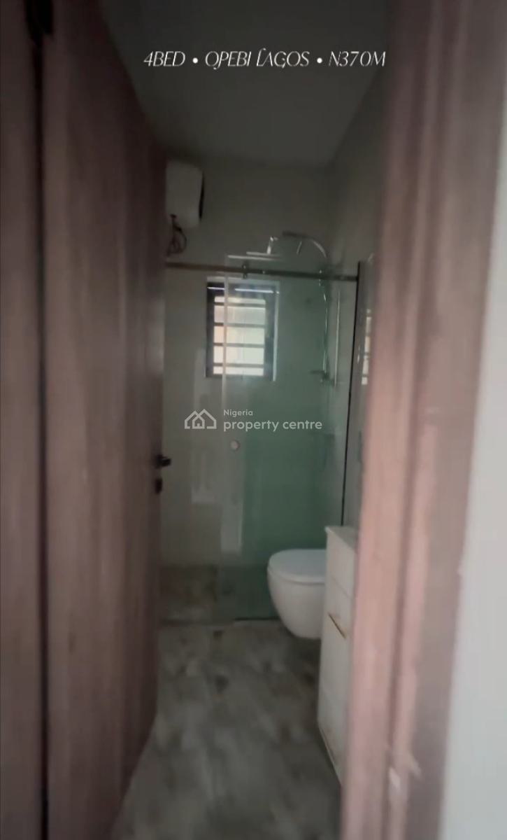 Exquisitely Built 4 Bedroom Fully Detached Duplex at Opebi Ikeja, I a Serene Secured Area at Opebi Ikeja, Opebi, Ikeja, Lagos, Detached Duplex for Sale