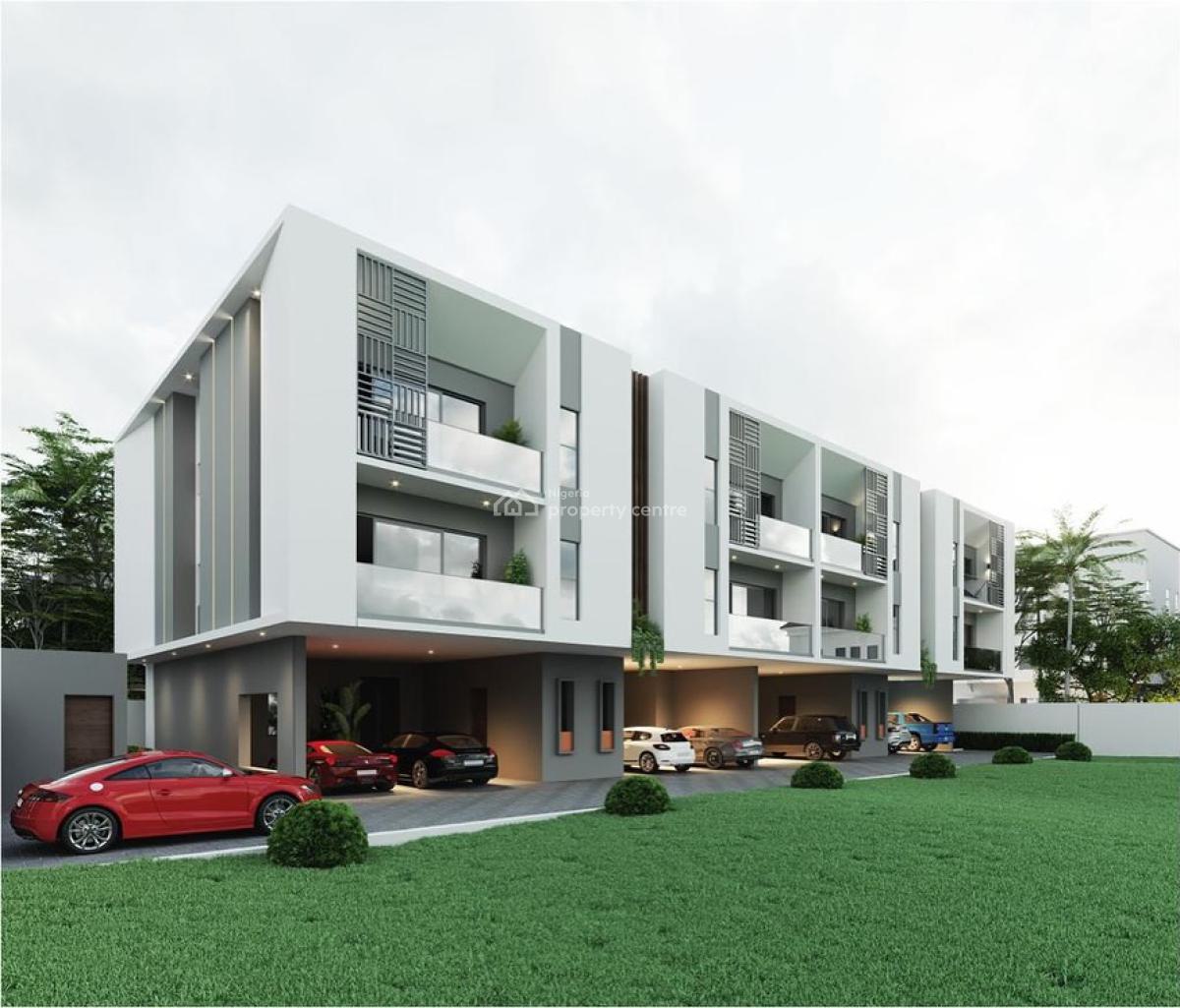 Beautifully Built 4 Bedroom Terrace Detached Duplex, Opebi, Ikeja, Lagos, Terraced Duplex for Sale